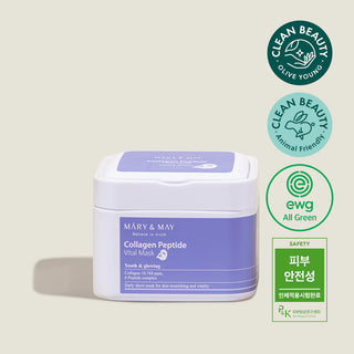 [MARY&MAY] Collagen Peptide Vital Mask 30ea