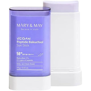 [MARY&TOUKOKUU] Vegaani Peptide Bakuchiol Sun Stick (SPF50+/PA++++) 18g