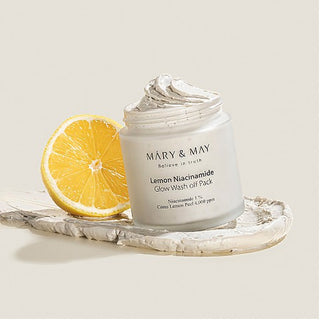 [MARY&MAY] Lemon Niacinamide Glow Wash Off Pack 125g