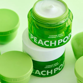 [PEACHPOPO] Cabbage Super Calming 9 Cream 50ml