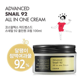 COSRX Advanced Snail 92 All in one Cream 100g - Hohtava