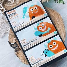 Korean Skincare - Kbeauty - A'PIEU Goblin Blackhead 3-Step Nose Pack 3 Sheet - Hohtava