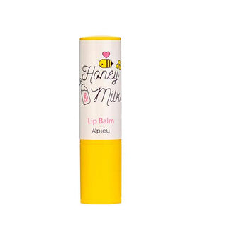 Korean Skincare - Kbeauty - A'PIEU Honey & Milk Lip Balm 3.3g - Hohtava