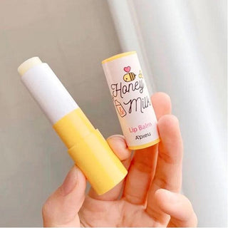 Korean Skincare - Kbeauty - A'PIEU Honey & Milk Lip Balm 3.3g - Hohtava