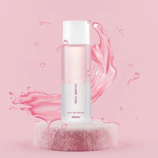 Korean Skincare - Kbeauty - A'PIEU Mineral Lip & Eye Remover 100ml #Sweet Rose - Hohtava