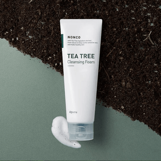 Korean Skincare - Kbeauty - A'PIEU New Nonco Tea Tree Cleansing Foam 130ml - Hohtava