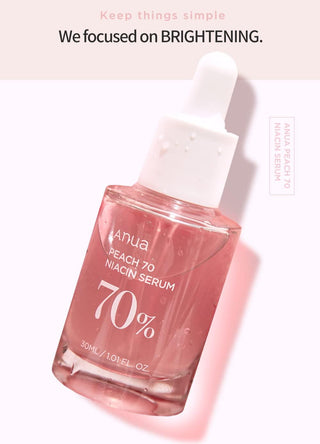 Korean Skincare - Kbeauty - Anua Peach 70% Niacin Serum 30ml - Hohtava