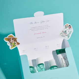 Korean Skincare - Kbeauty - AXIS-Y The Mini Glow Set [SAMPLE KIT] - Hohtava