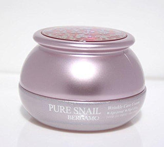 Korean Skincare - Kbeauty - BERGAMO Pure Snail Wrinkle Care Cream 50g - Hohtava