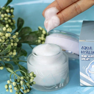 Korean Skincare - Kbeauty - [ELIZAVECCA] Aqua Hyaluronic Acid Water Drop Cream 50ml - Hohtava