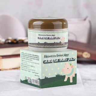 Korean Skincare - Kbeauty - [ELIZAVECCA] Green Piggy Collagen Jella Pack 100g - Hohtava