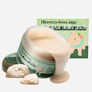 Korean Skincare - Kbeauty - [ELIZAVECCA] Green Piggy Collagen Jella Pack 100g - Hohtava