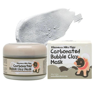 Korean Skincare - Kbeauty - [ELIZAVECCA] Milky Piggy Carbonated Bubble Clay Mask 100g - Hohtava