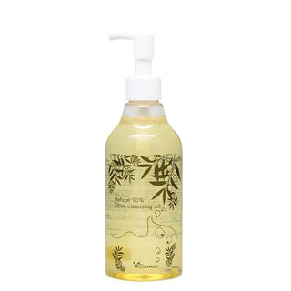 Korean Skincare - Kbeauty - [ELIZAVECCA] Milky Wear Natural 90% Olive Cleansing Oil 300ml - Hohtava