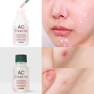 Korean Skincare - Kbeauty - [ETUDE HOUSE] AC Clean Up Pink Powder Spot 15ml - Hohtava