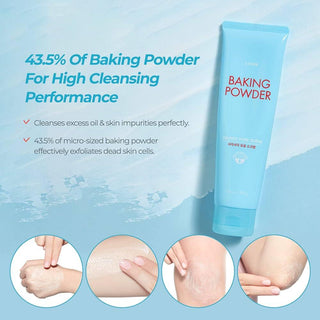 Korean Skincare - Kbeauty - [ETUDE HOUSE] Baking Powder Crunch Pore Scrub 200g (Tube) - Hohtava