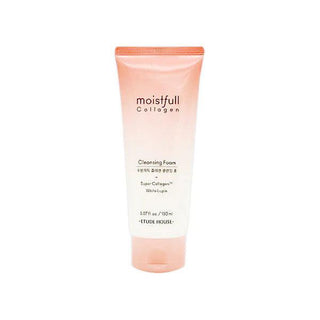 Korean Skincare - Kbeauty - [ETUDE HOUSE] Moistfull Collagen Intense Cleansing Foam 150ml - Hohtava