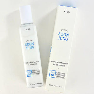 Korean Skincare - Kbeauty - [ETUDE HOUSE] Soonjung 10 - Free Moist Emulsion 130ml - Hohtava