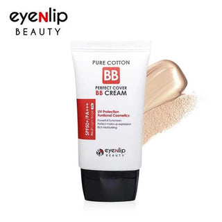 Korean Skincare - Kbeauty - EYENLIP Pure Cotton Perfect Cover BB Cream (SPF50+/PA+++) 30g 2 Color - Hohtava