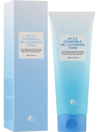 Korean Skincare - Kbeauty - FABYOU pH 5.5 Chamomile Gel Cleansing Foam 150ml - Hohtava