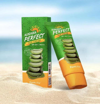 Korean Skincare - Kbeauty - [FARM STAY] Aloevera Perfect Sun Cream 70g - Hohtava