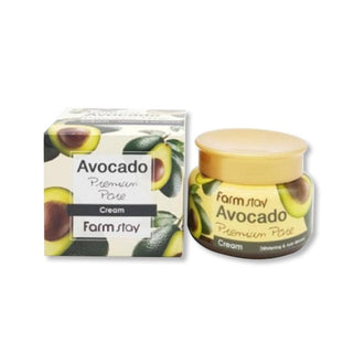 Korean Skincare - Kbeauty - [FARM STAY] Avocado Premium Pore Cream 100g - Hohtava