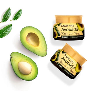 Korean Skincare - Kbeauty - [FARM STAY] Avocado Premium Pore Cream 100g - Hohtava