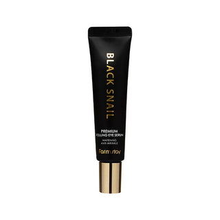 Korean Skincare - Kbeauty - [FARM STAY] Black Snail Premium Rolling Eye Serum 25ml - Hohtava