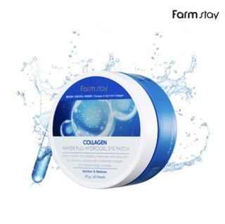 Korean Skincare - Kbeauty - [FARM STAY] Collagen Water Full Hydrogel Eye Patch 90g (60pcs) - Hohtava