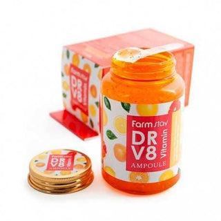 Korean Skincare - Kbeauty - [FARM STAY] Dr-V8 Vitamin Ampoule 250ml - Hohtava