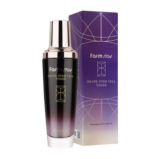 Korean Skincare - Kbeauty - [FARM STAY] Grape Stem Cell Toner 130ml - Hohtava