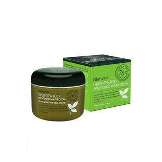 Korean Skincare - Kbeauty - [FARM STAY] Green Tea Seed Brightening Water Cream 100g - Hohtava