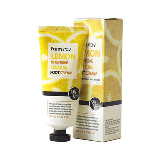 Korean Skincare - Kbeauty - [FARM STAY] Lemon Intensive Moisture Foot Cream 100ml - Hohtava