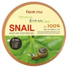 Korean Skincare - Kbeauty - [FARM STAY] Moisture Soothing Gel [Snail] 300ml - Hohtava