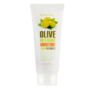 Korean Skincare - Kbeauty - [FARM STAY] Olive Intensive Moisture Foam Cleanser 100ml - Hohtava