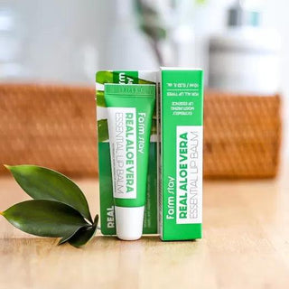 Korean Skincare - Kbeauty - [FARM STAY] Real Aloe Essential Lip Balm 10ml - Hohtava