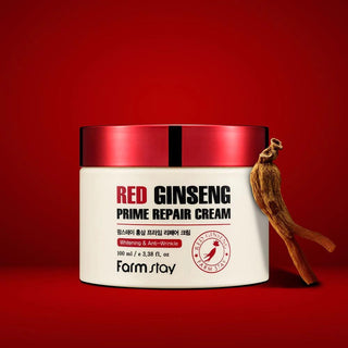 Korean Skincare - Kbeauty - [FARM STAY] Red Ginseng Prime Repair Cream 100ml - Hohtava