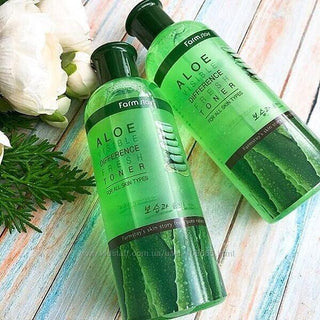 Korean Skincare - Kbeauty - [FARM STAY] Visible Difference Moisture Toner(Aloe) 350ml - Hohtava