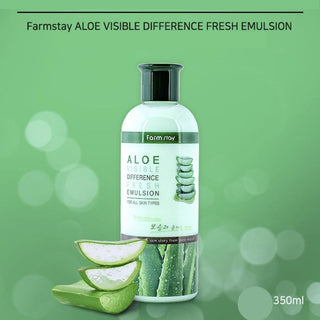 Korean Skincare - Kbeauty - [FARM STAY] Visible Difference Moisture Toner(Aloe) 350ml - Hohtava