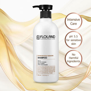 Korean Skincare - Kbeauty - [FLOLAND] Premium Silk Keratin Shampoo 530ml - Hohtava