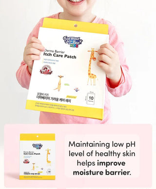 Korean Skincare - Kbeauty - Formal Bee - Kids Derma Barrier Itch Care Patch - 10ea (10cmx7cm) - Hohtava