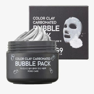 Korean Skincare - Kbeauty - [G9SKIN] Color Clay Carbonated Bubble Pack 100ml - Hohtava