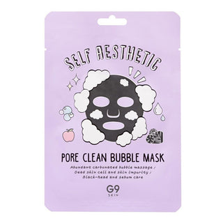 Korean Skincare - Kbeauty - [G9SKIN] Self Aesthetic Pore Clean Bubble Mask 23ml - Hohtava