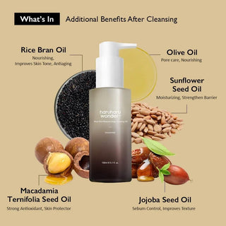 Korean Skincare - Kbeauty - [HARUHARU WONDER] Black Rice Moisture Deep Cleansing Oil 150ml - Hohtava