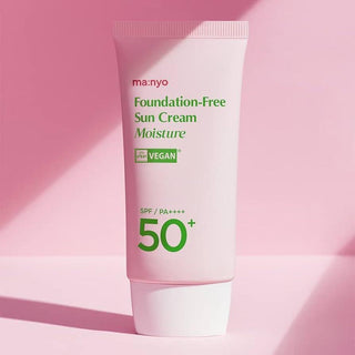 [MANYO FACTORY] Foundation-Free Sun Cream Moisture (SPF50+/PA++++) 50ml - Hohtava