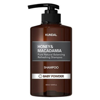 KUNDAL HONEY & MACADAMIA Natural Shampoo (Baby Powder) 500ml - Hohtava